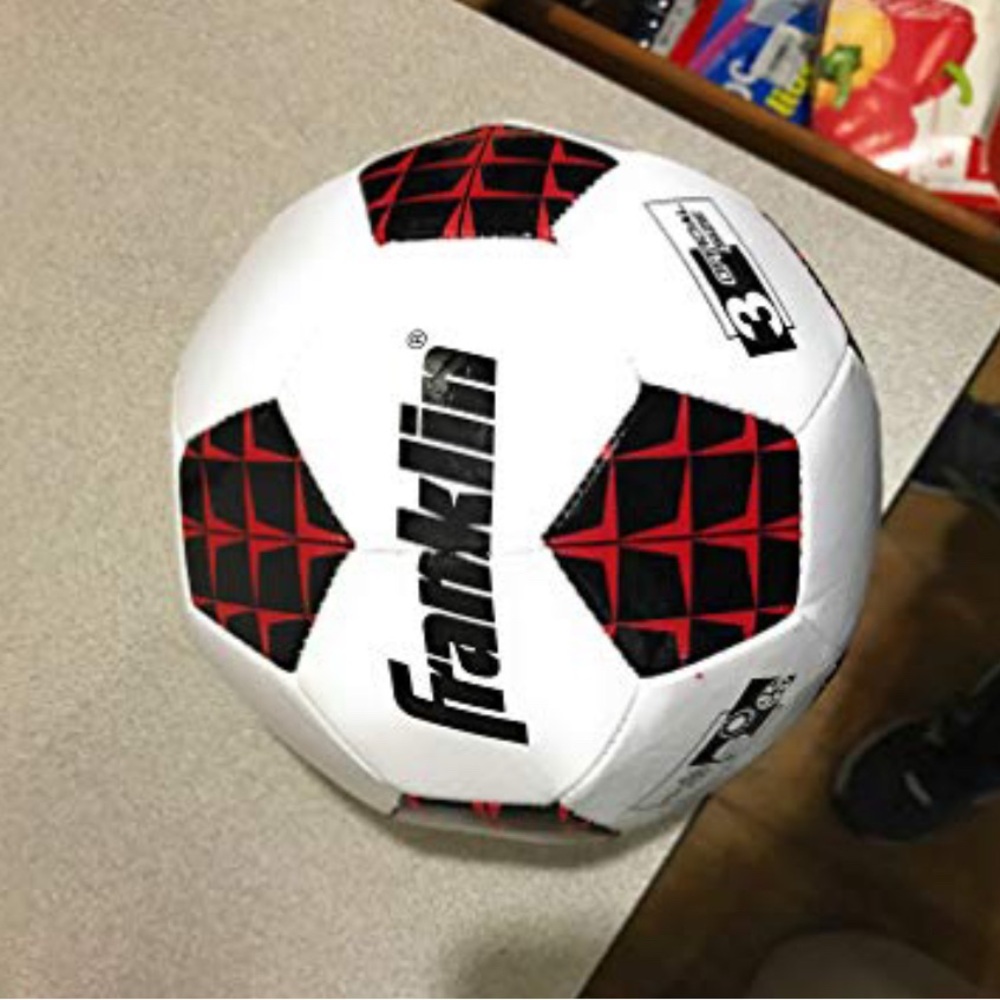 Franklin Red and Black Soccer Ball
